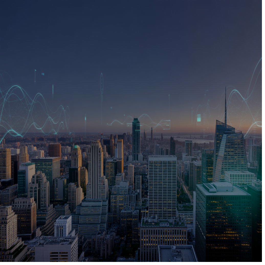 Enterprise technology cityscape